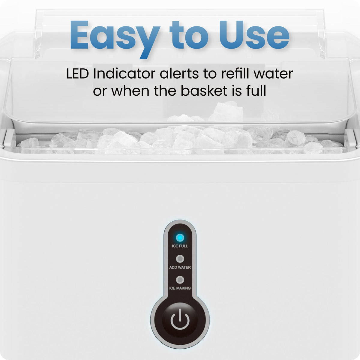 1.5 lb Compact Nugget Ice Machine