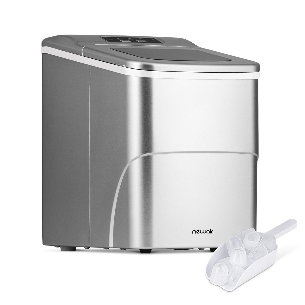 Newair® Countertop Bullet Ice Maker in Matte Black or Metallic Silver, 26 lbs/Day
