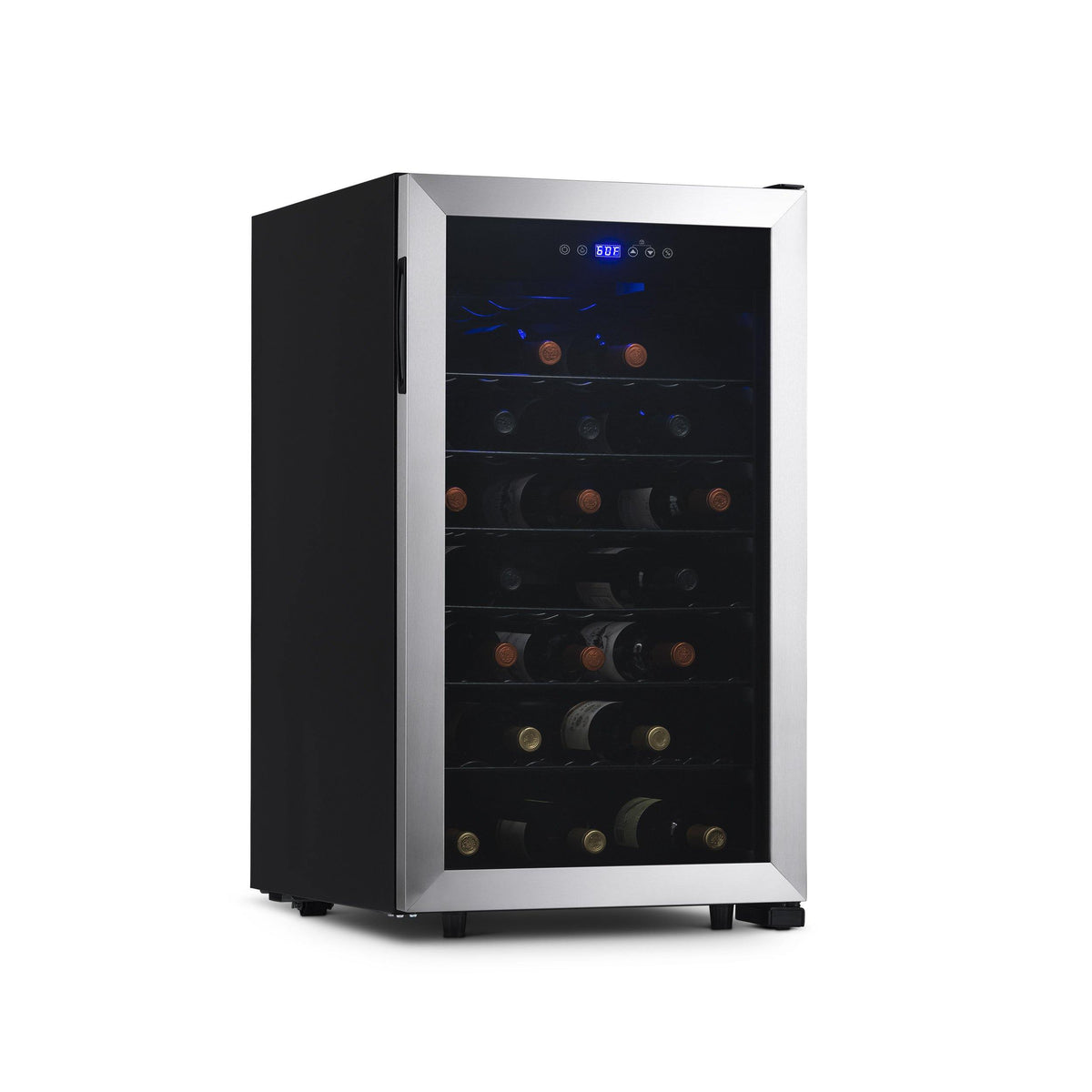 Newair® 50-Bottle 18.9" Stainless Steel Freestanding Wine Fridge