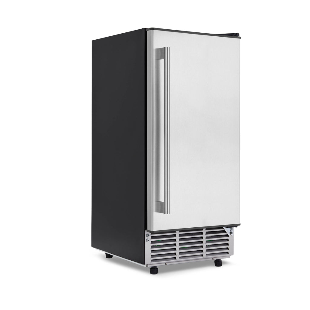 Newair® Undercounter Ice Maker for Home. Clear Ice, 80 lbs/day - Stainless Steel