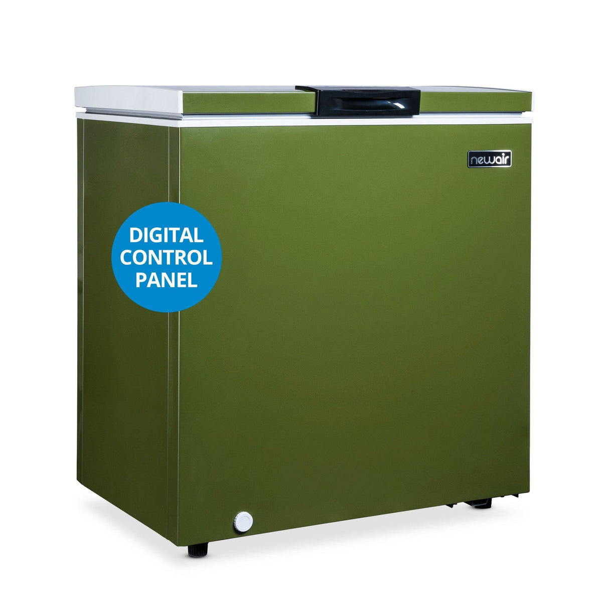 Newair® Mini Deep Chest Freezer, 5 Cu. Ft. - Military Green