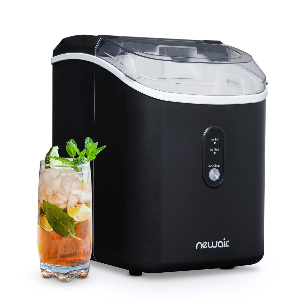 Newair® Countertop Nugget Ice Maker in Matte Black or Stainless Steel, 26 lbs/Day