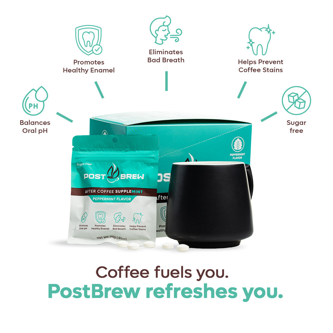 PostBrew Mints 12 Pouch Box