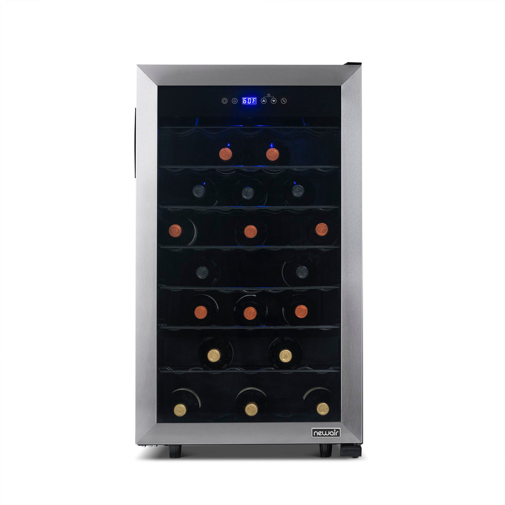 Newair® 50-Bottle 18.9" Stainless Steel Freestanding Wine Fridge