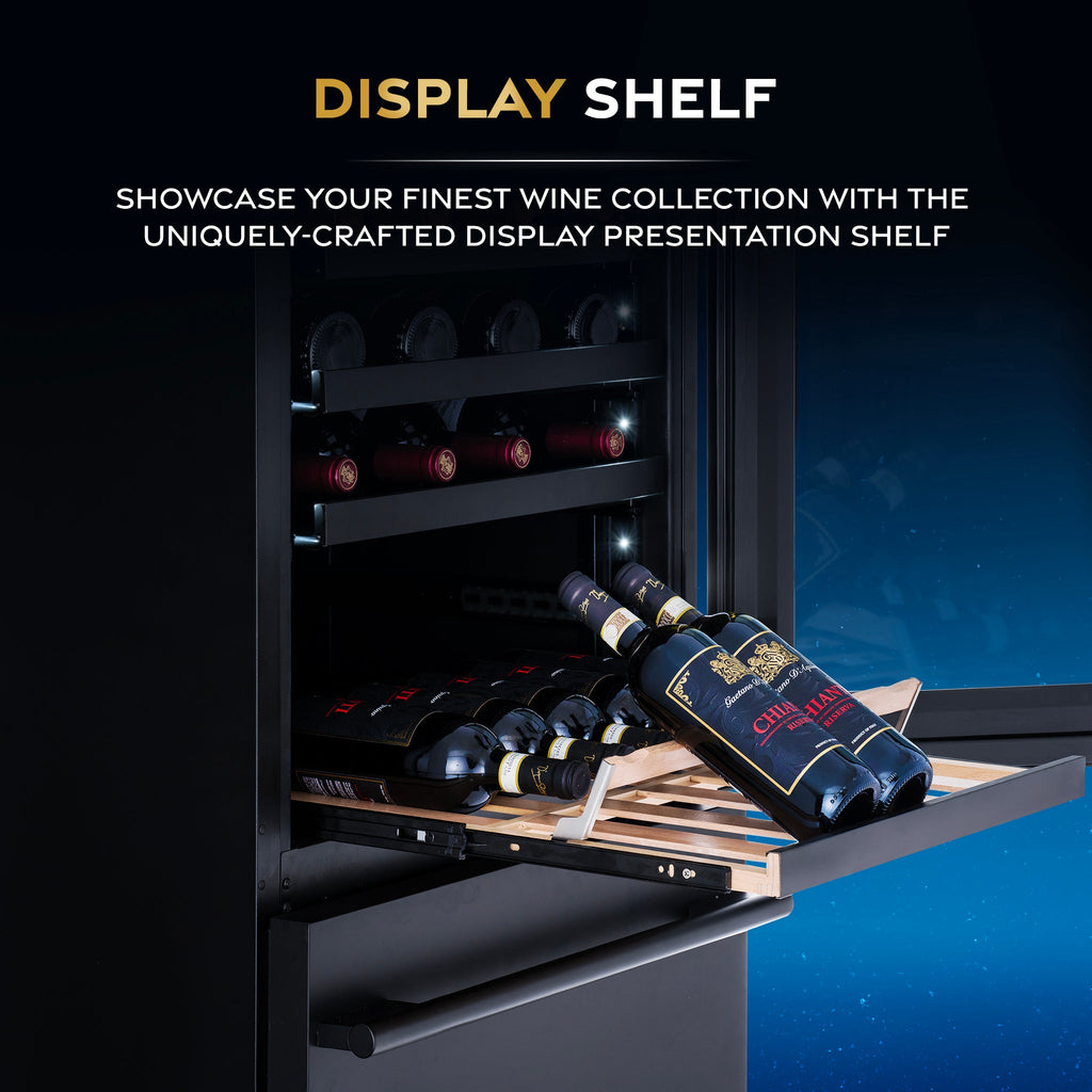 ESTATE 24” Premium Dual Zone Wine Fridge & Beverage Center