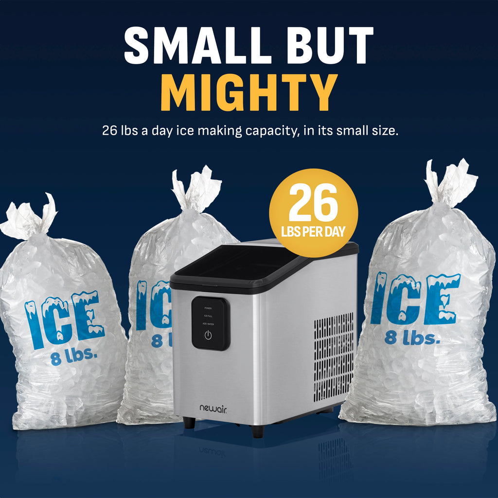 Newair® Countertop Ice Maker, Bullet Ice