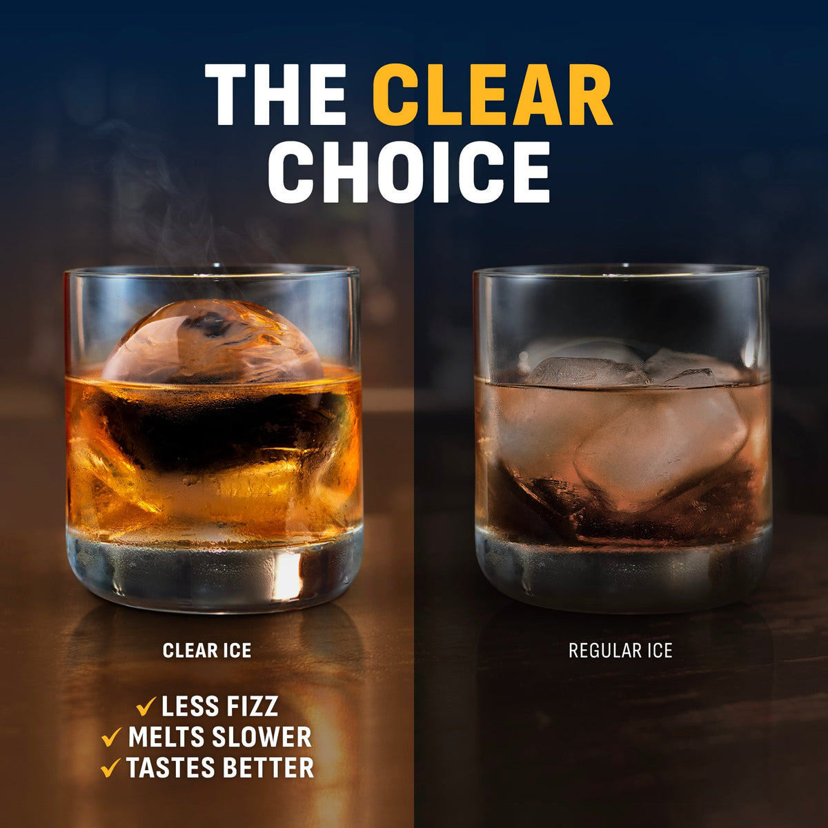 Newair® Countertop Whiskey Ice Ball Maker 32 Ice Spheres / 24 Hours