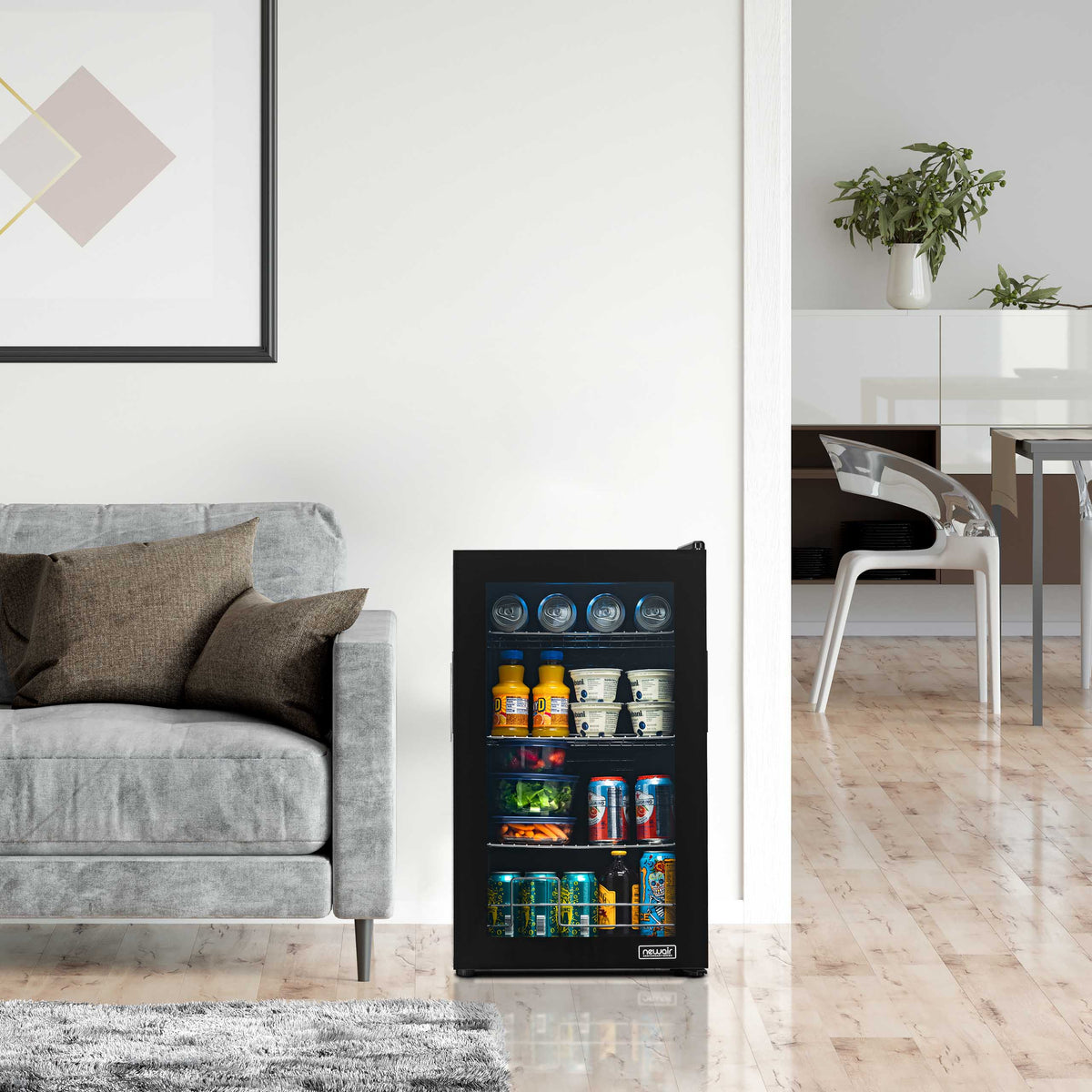 Newair® Limited Edition 100-Can Anniversary Beverage Fridge - 16.93"