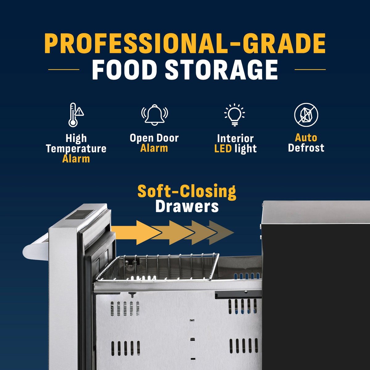 Newair® Undercounter Dual Zone Freezer & Refrigerator - 24"