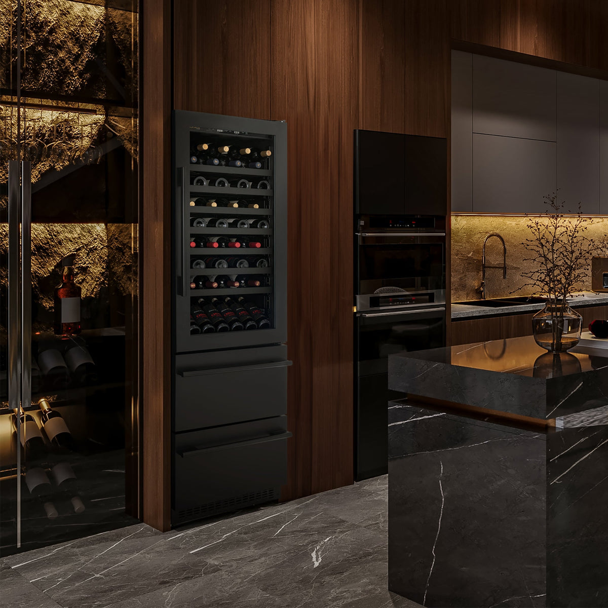 ESTATE 24” Premium Dual Zone Wine Fridge & Beverage Center