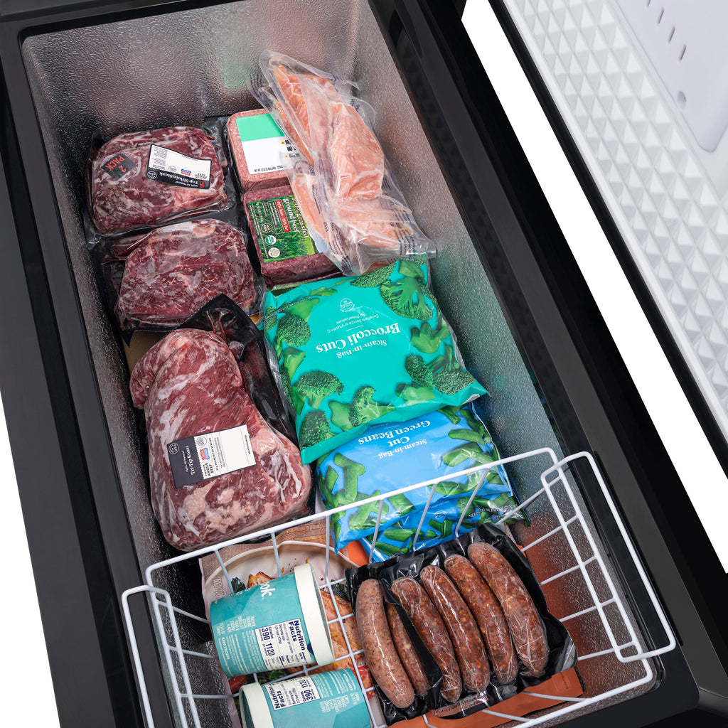 Newair® Compact Chest Freezer, 6.7 Cu. Ft. - Black