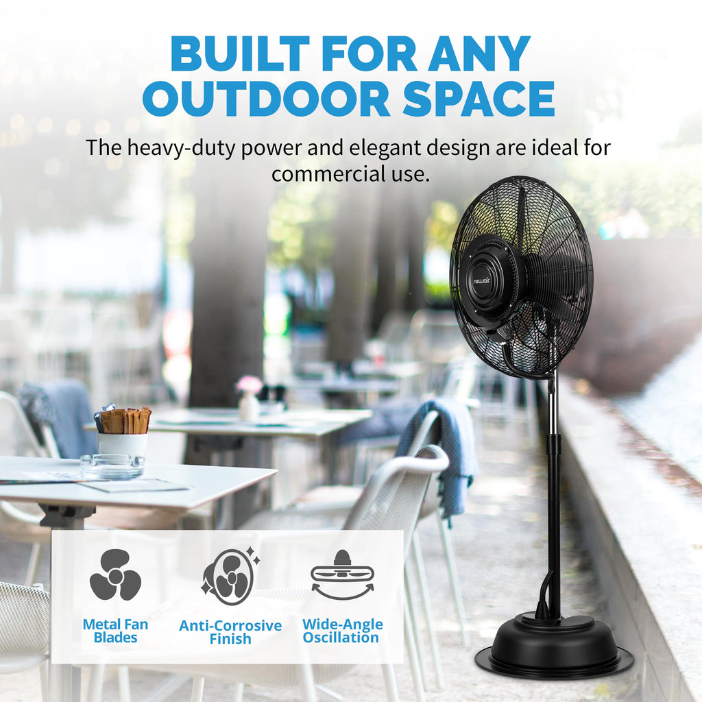 Newair® 24" Pedestal Misting Fan