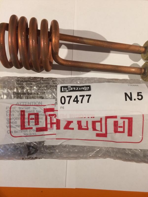 La Spaziale Steam Boiler Element