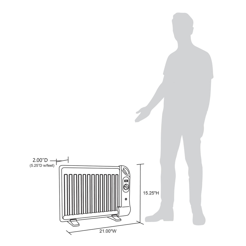 Newair® Portable Under-Desk Heater