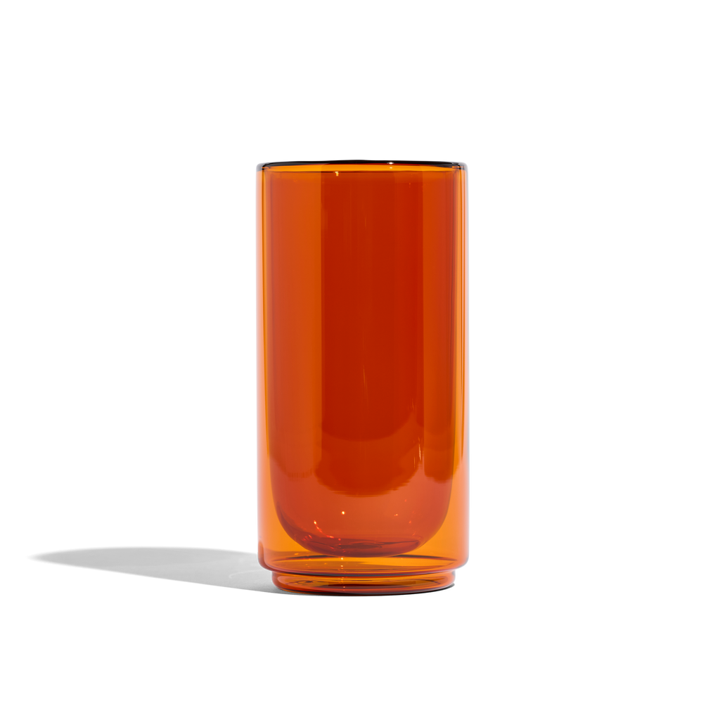 16oz Cove Amber Pint Glasses- Set of 2