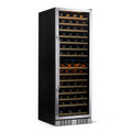 Newair® 160-Bottle 27" Built-In Dual Zone Wine Fridge - Stainless Steel
