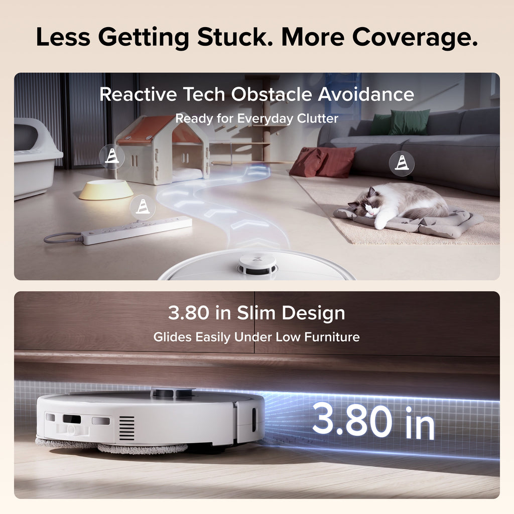 Roborock Qrevo 2 Pro Set Robot Vacuum with Auto Mop Removal