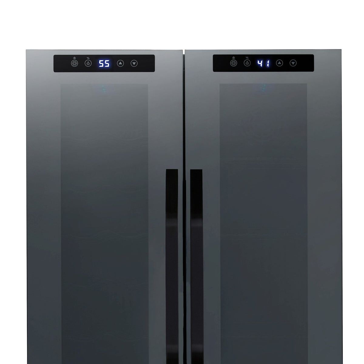 Newair® 39-Can, 12-Bottle Freestanding Dual Zone Beverage Fridge -20"