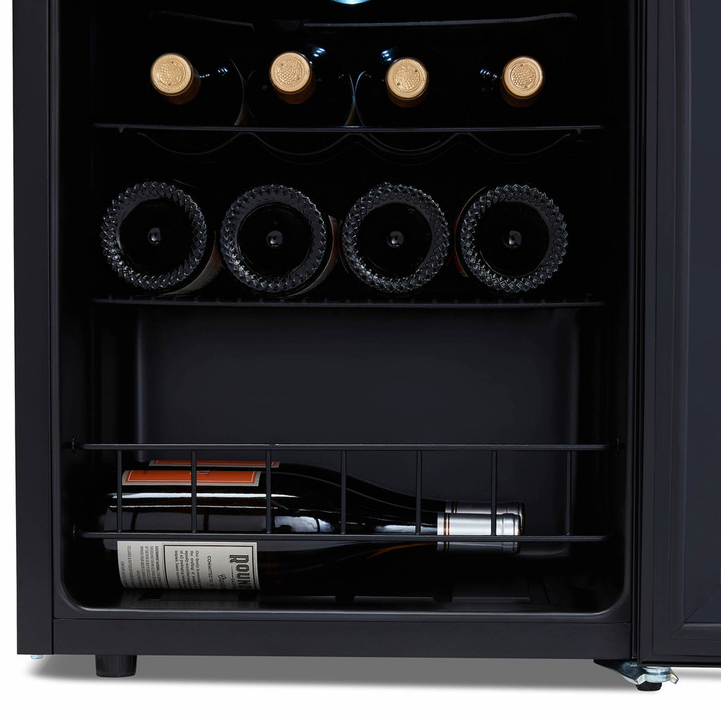 Newair® 16-Bottle 16.9" Shadowᵀᴹ Series Freestanding Wine Fridge