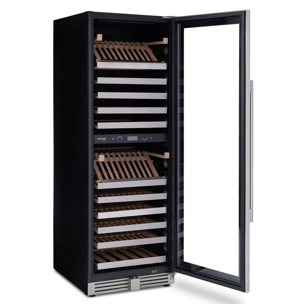 Newair® ESTATE 160-Bottle Freestanding Stainless Steel Wine Fridge - 29"