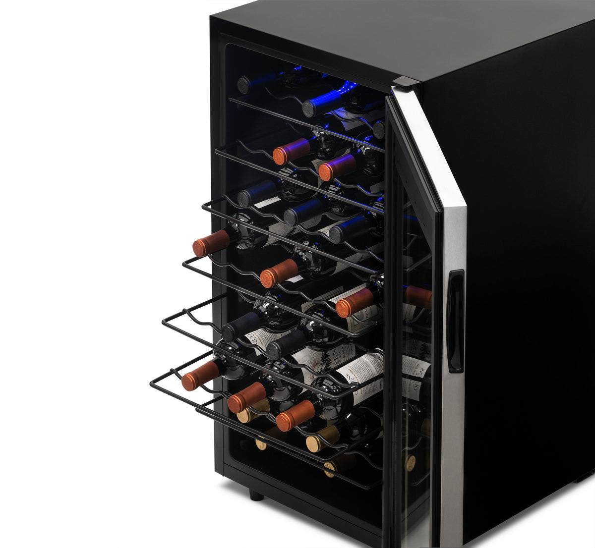 Newair® 50-Bottle 18.9" Stainless Steel Freestanding Wine Fridge