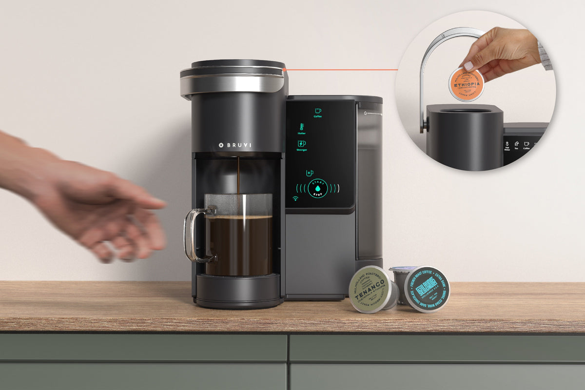 The Bruvi® Dark Roast Bundle in Black