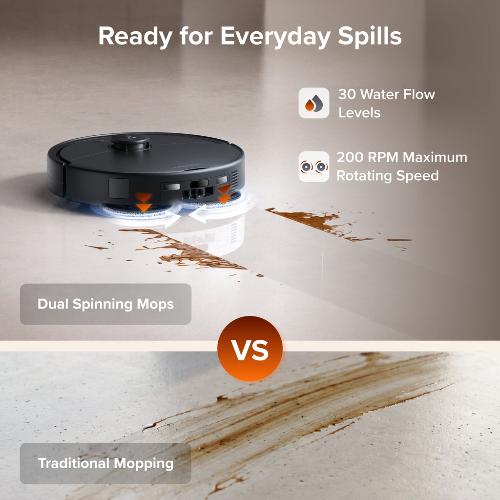 Roborock Qrevo 2 Pro Set Robot Vacuum with Auto Mop Removal