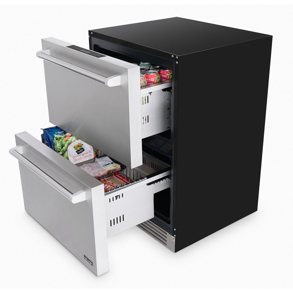 Newair® Undercounter Dual Zone Freezer & Refrigerator - 24"