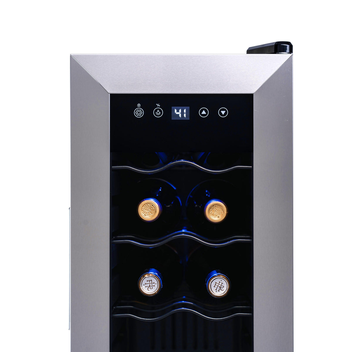 Newair® 12-Bottle 9.9" Stainless Steel Freestanding Wine Fridge