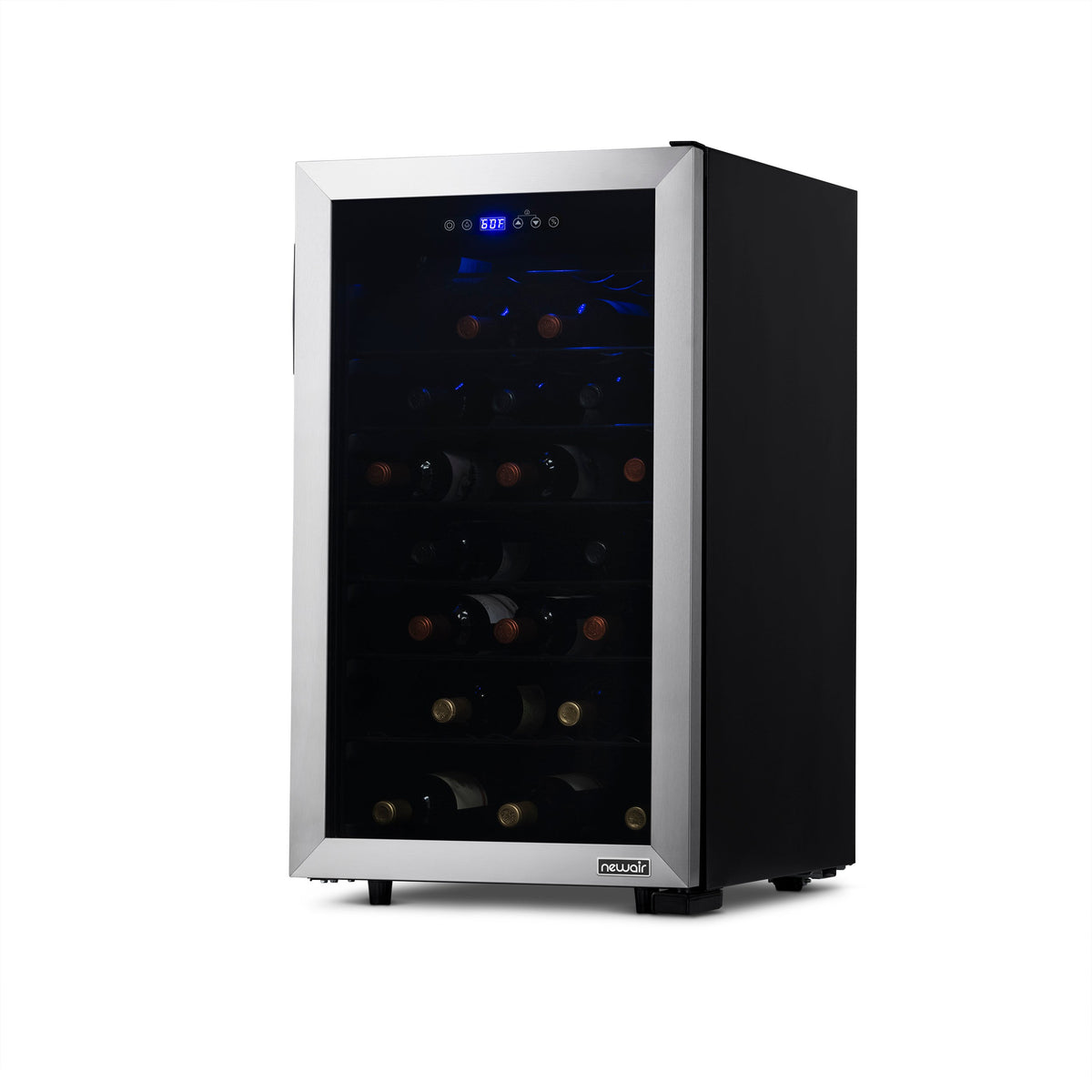 Newair® 50-Bottle 18.9" Stainless Steel Freestanding Wine Fridge