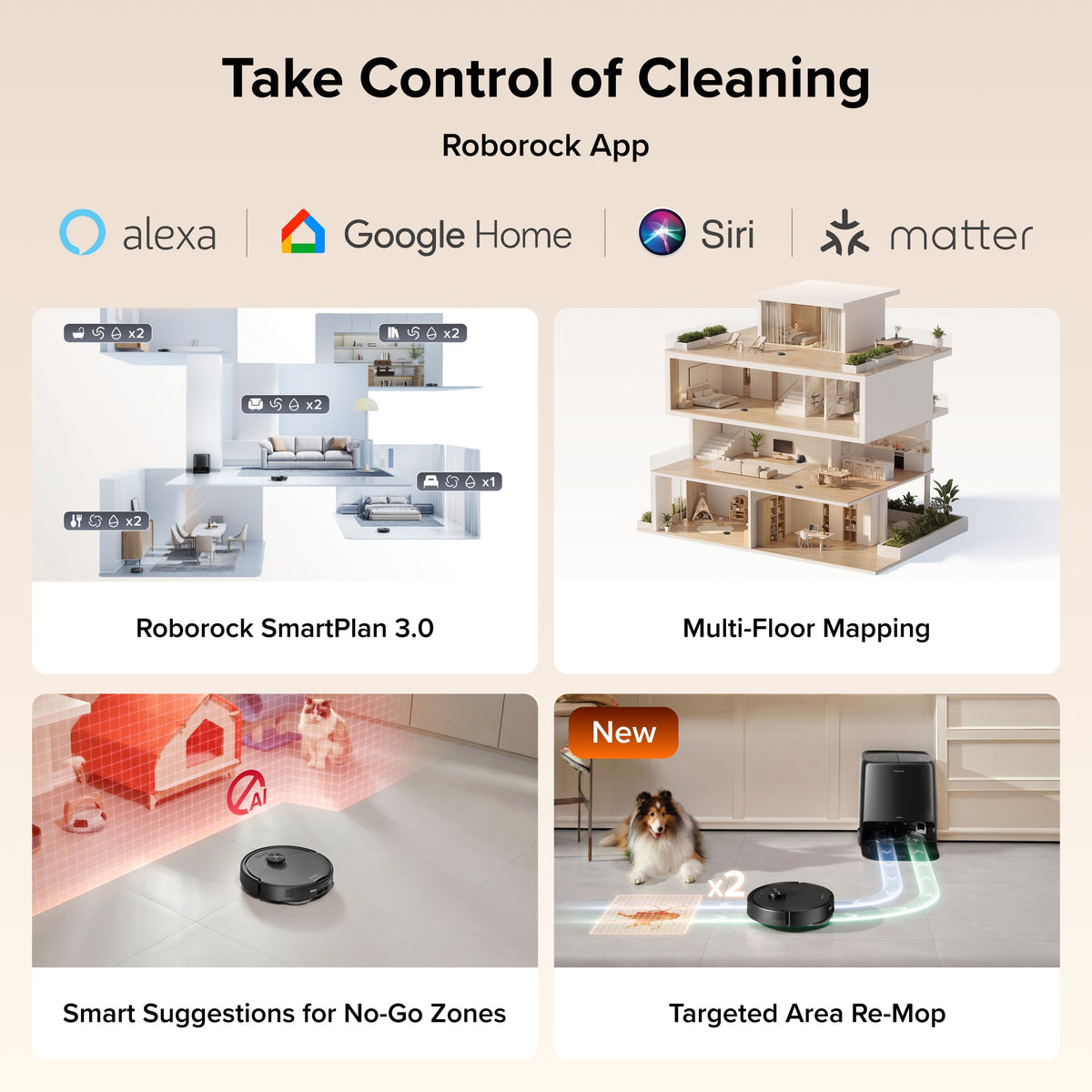 Roborock Qrevo 2 Pro Set Robot Vacuum with Auto Mop Removal