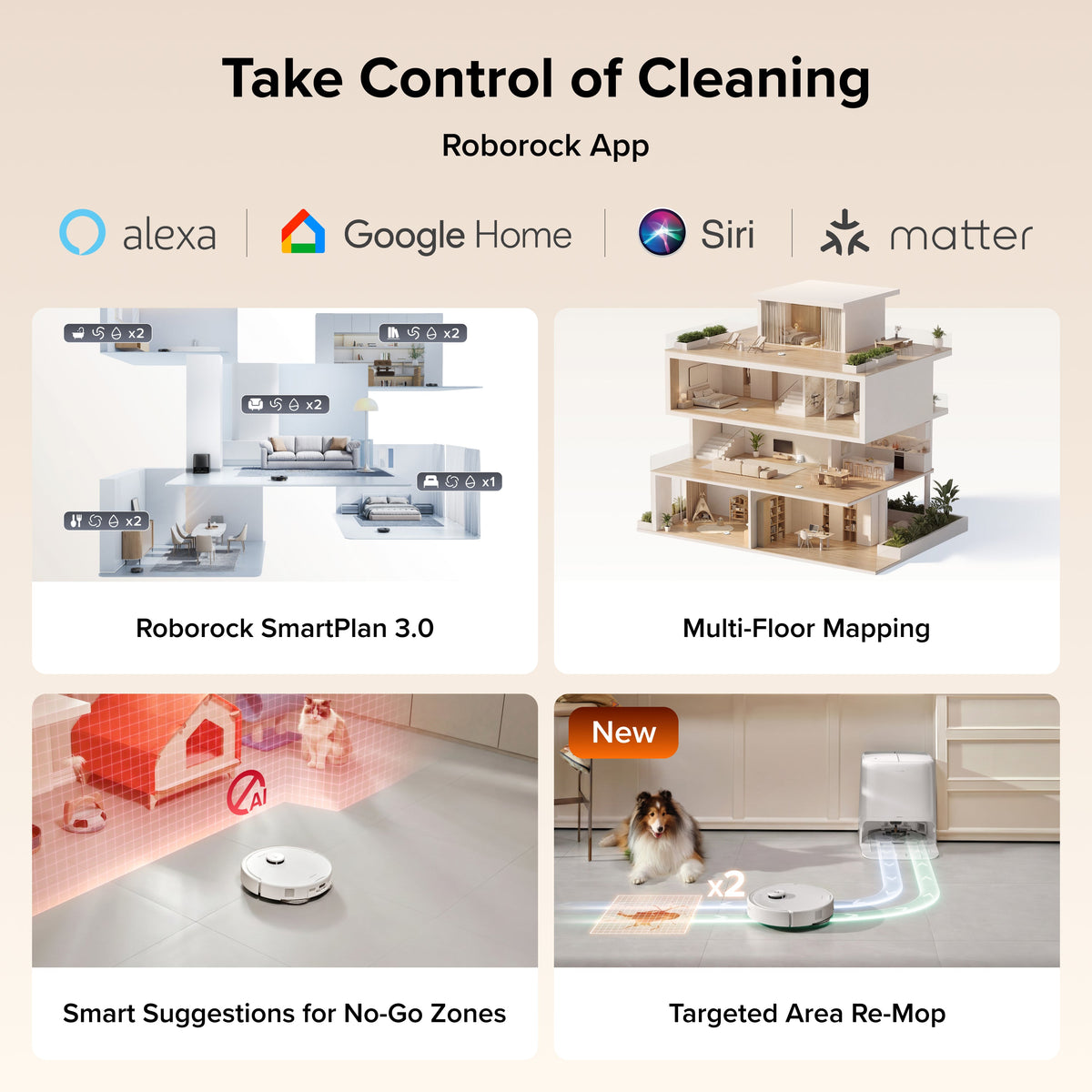 Roborock Qrevo 2 Pro Set Robot Vacuum with Auto Mop Removal