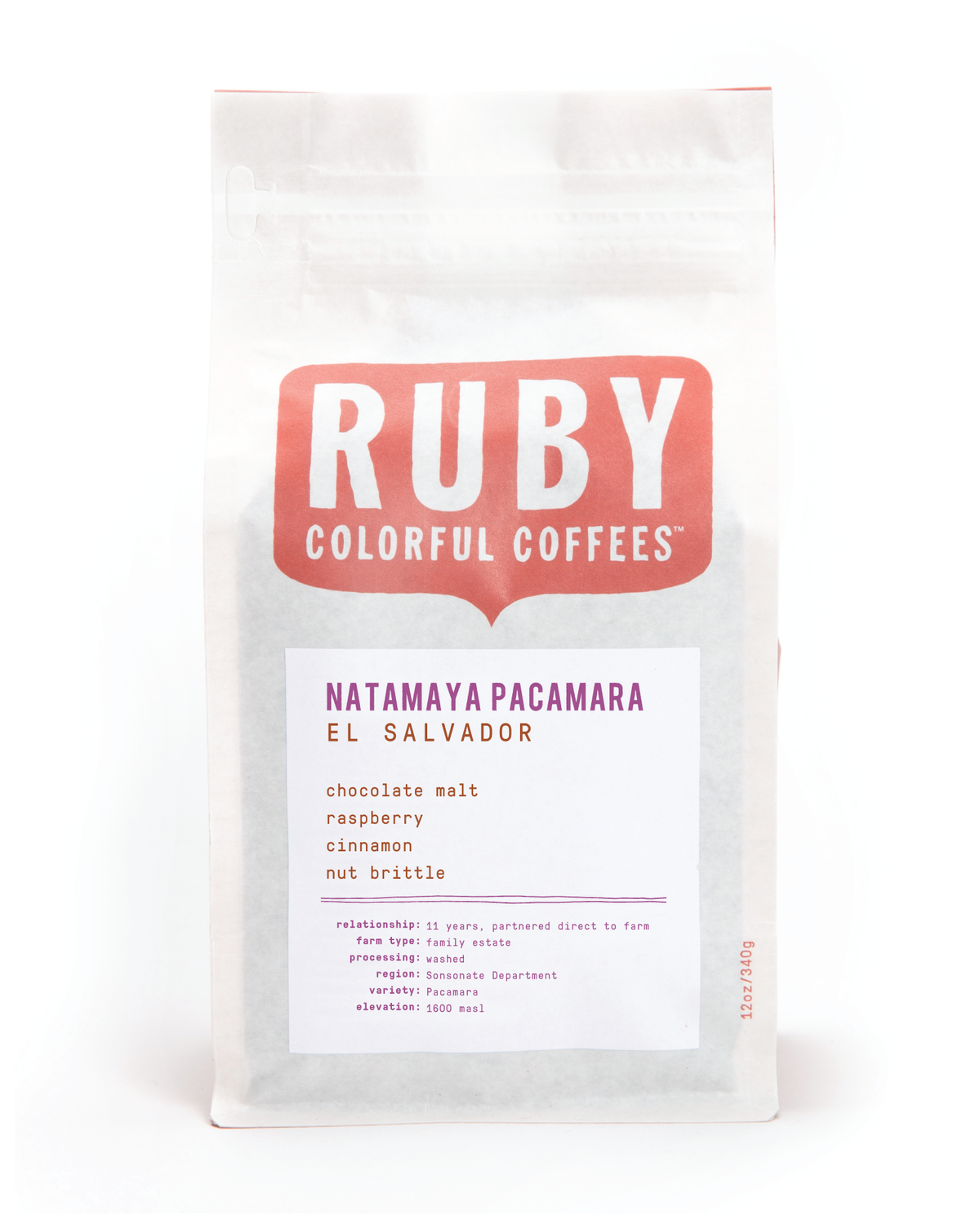 El Salvador Natamaya Pacamara Washed
