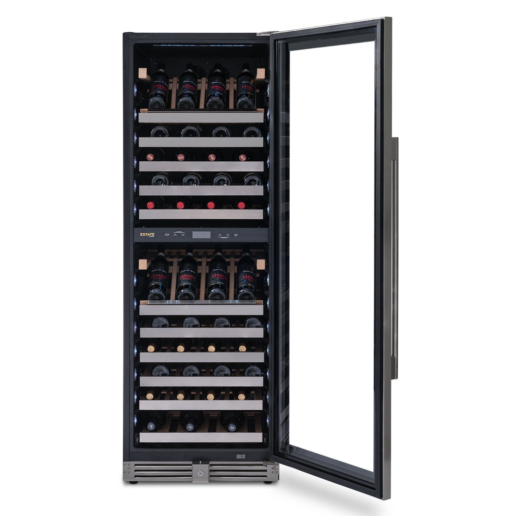 Newair® ESTATE 160-Bottle Freestanding Stainless Steel Wine Fridge - 29"