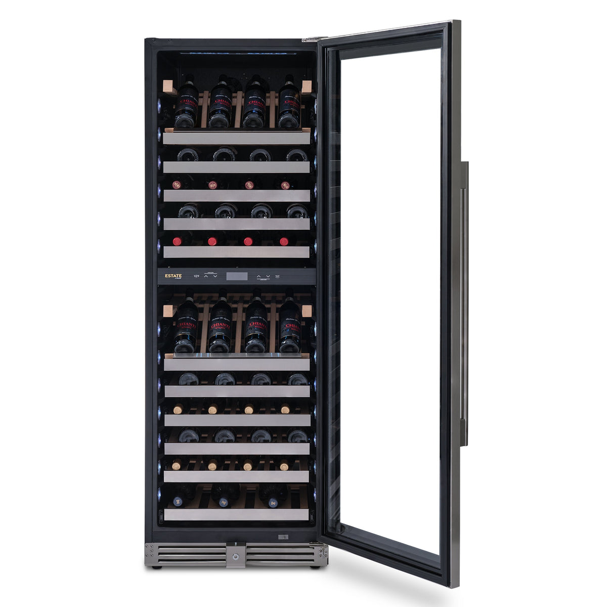 Newair® ESTATE 160-Bottle Freestanding Stainless Steel Wine Fridge - 29"