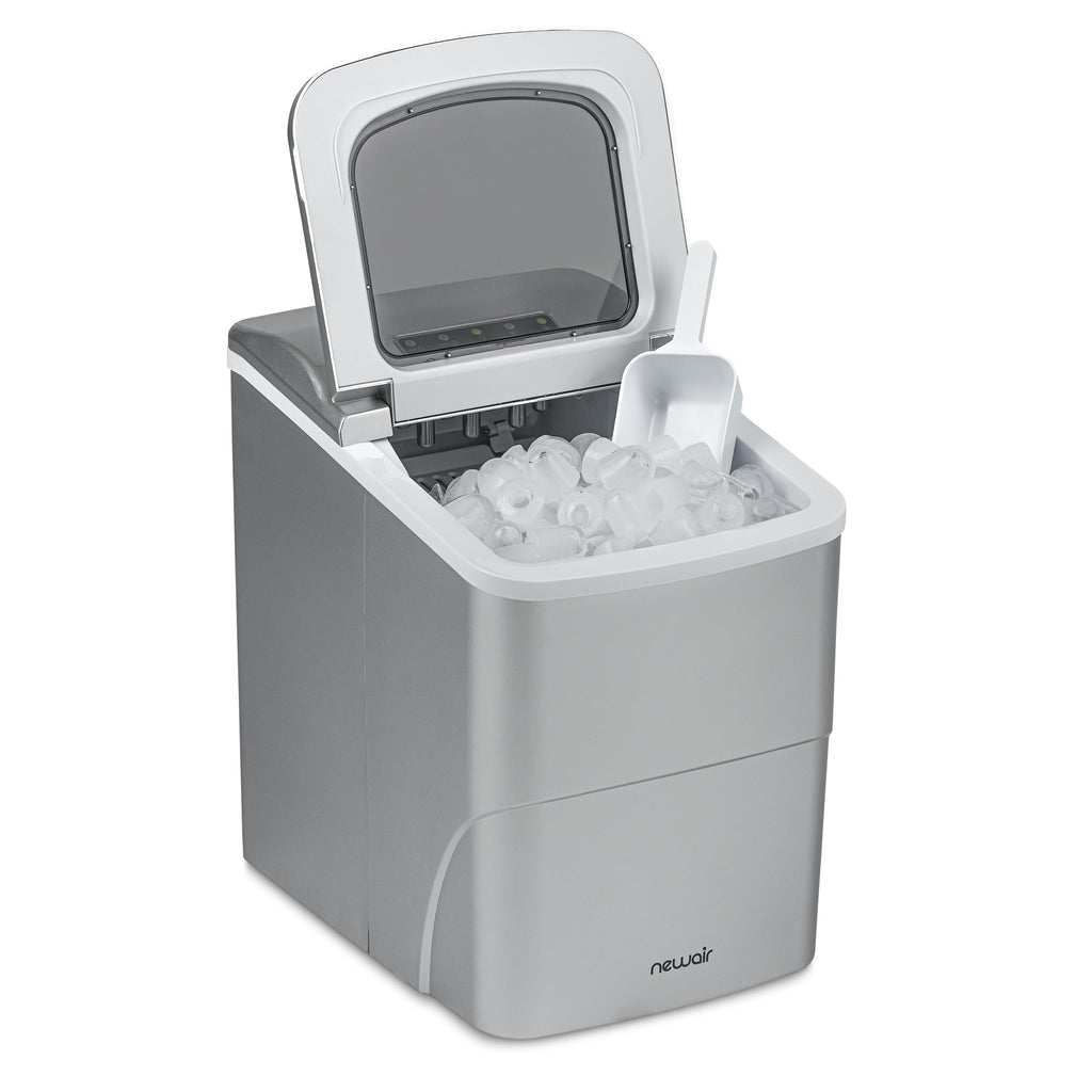 Newair® Countertop Bullet Ice Maker in Matte Black or Metallic Silver, 26 lbs/Day