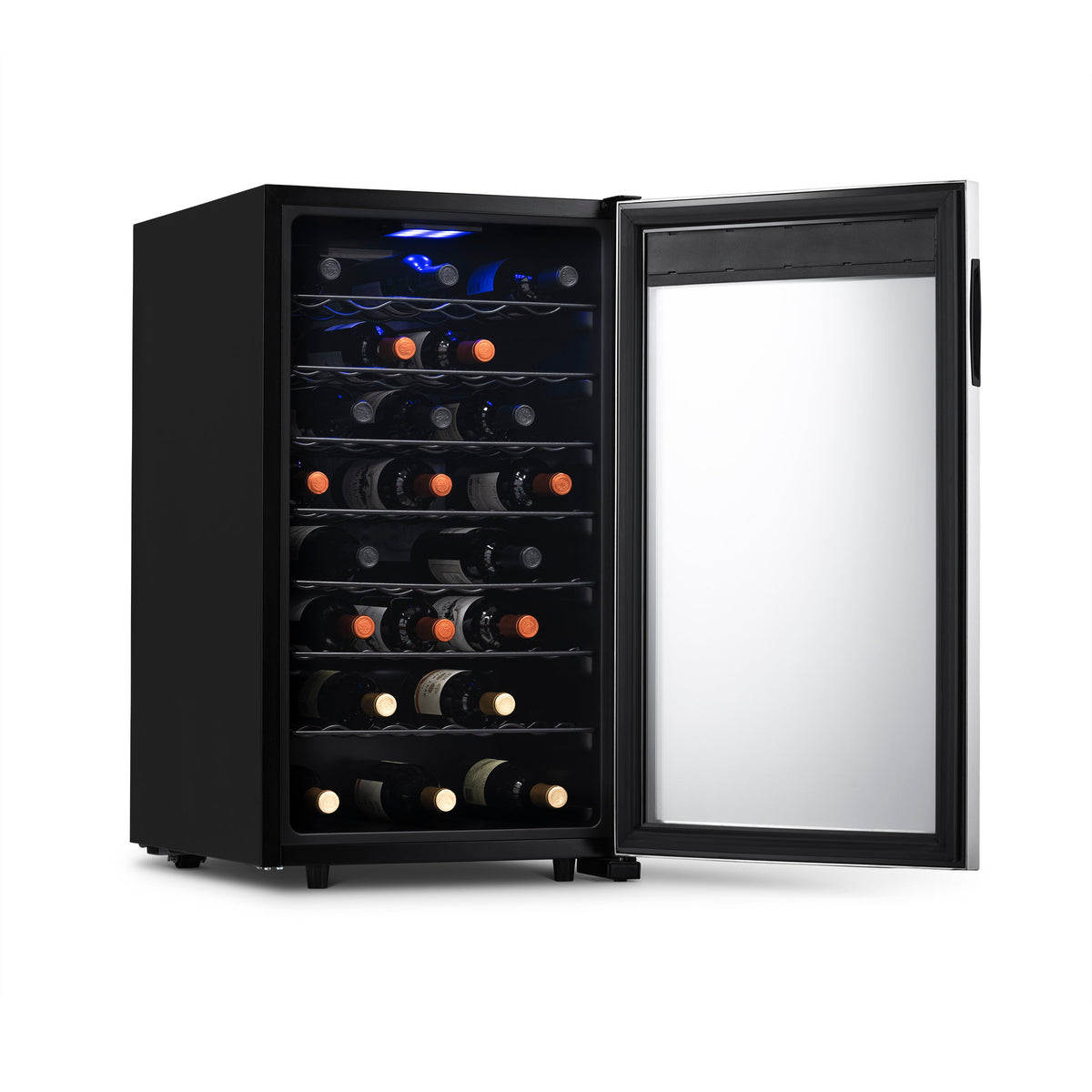 Newair® 50-Bottle 18.9" Stainless Steel Freestanding Wine Fridge