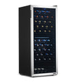 Newair® 98-Bottle 23" Stainless Steel Freestanding Dual Zone Wine Fridge