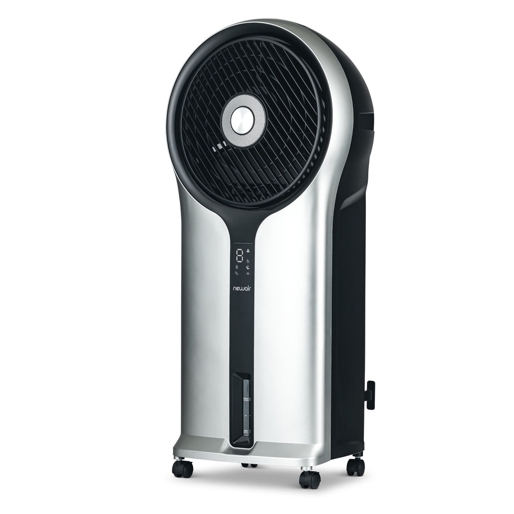 Newair® Evaporative Air Cooler and Portable Cooling Fan 470 CFM with Honeycomb Pad Cooling - Silver