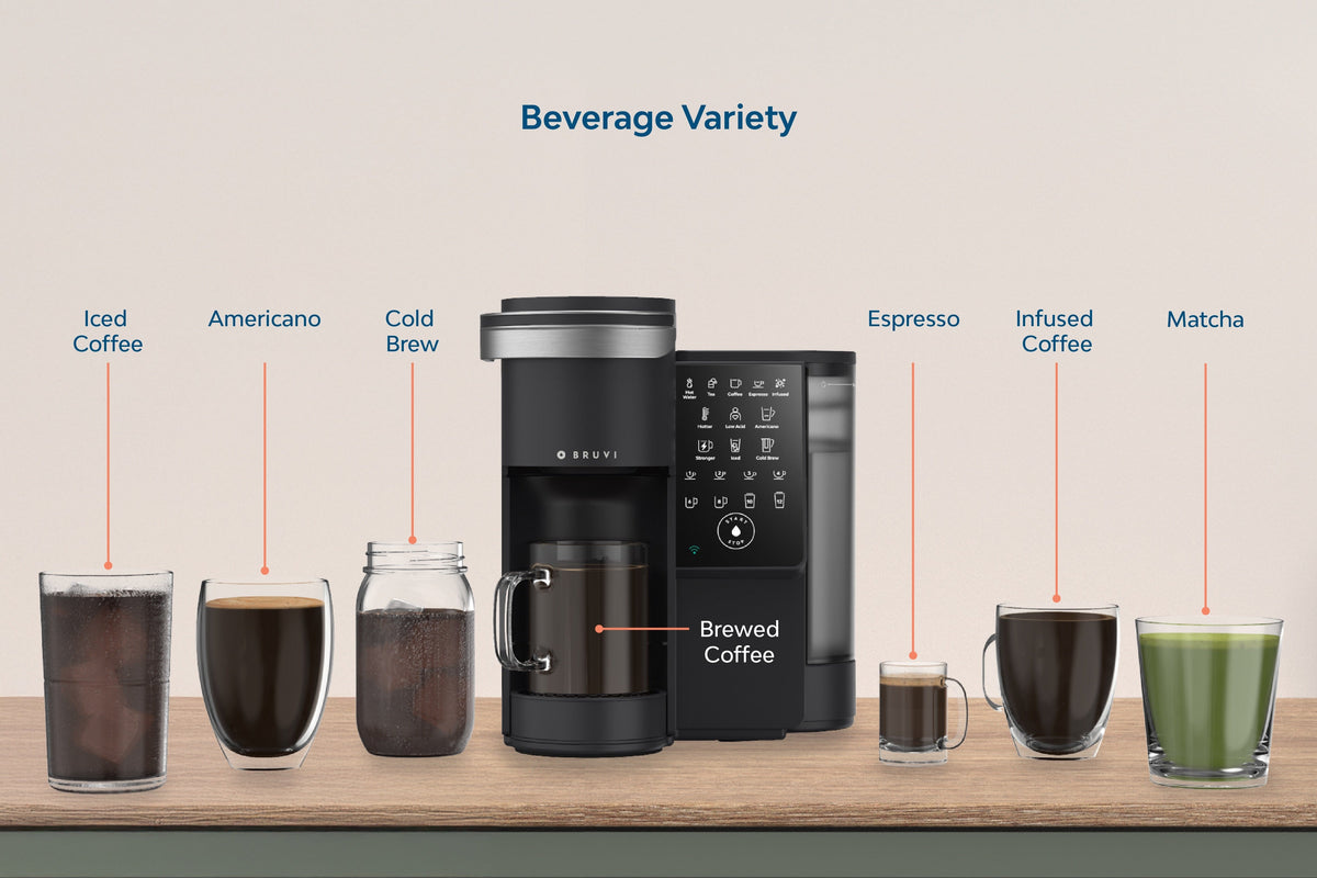 The Bruvi® Dark Roast Bundle in Black
