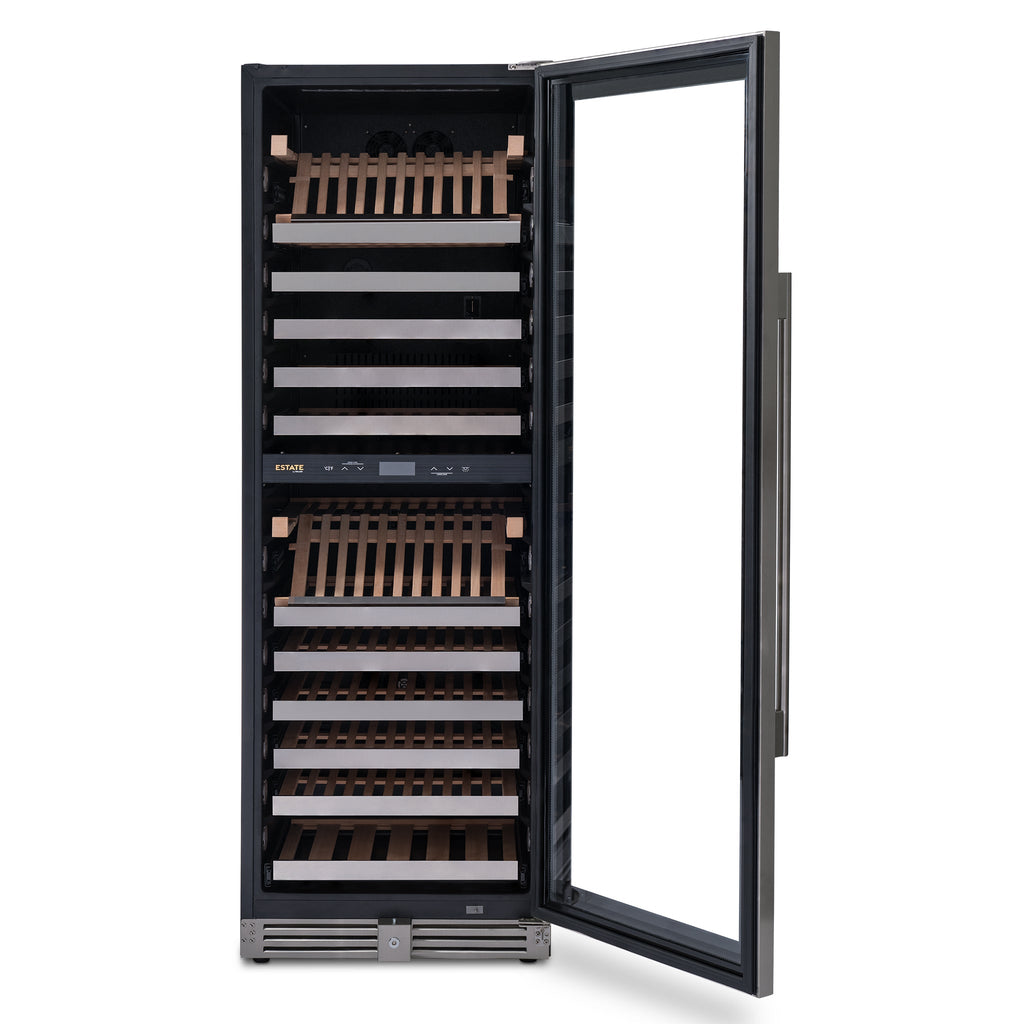 Newair® ESTATE 160-Bottle Freestanding Stainless Steel Wine Fridge - 29"