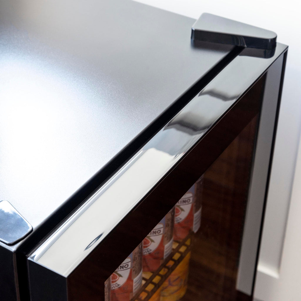 Newair® 90-Can Freestanding Black Beverage Fridge - 17"