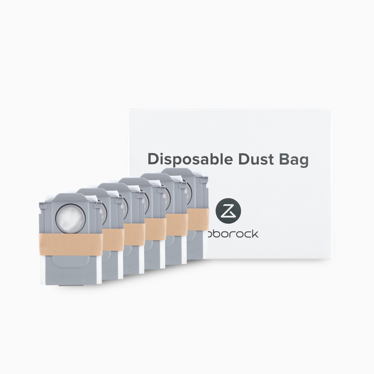 Roborock Dust Bag*6pcs for S8 MaxV Ultra, S8 Max Ultra, Qrevo Series, Qrevo Curv Series, Qrevo Edge Series, Saros Series and QV Series