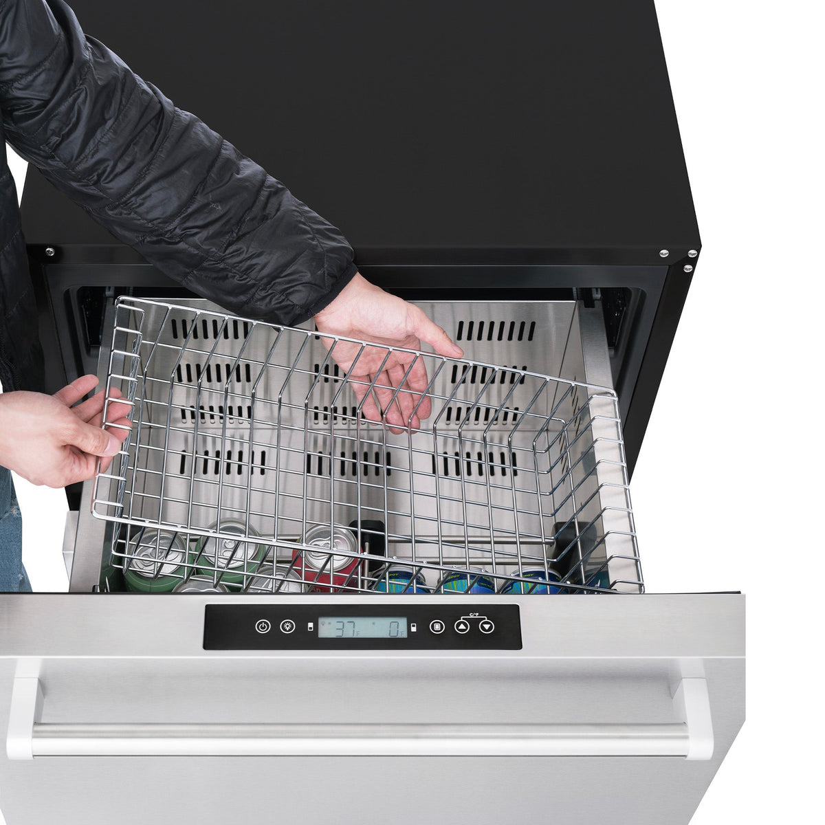 Newair® Undercounter Dual Zone Freezer & Refrigerator - 24"