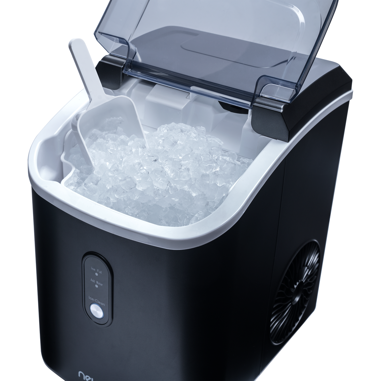 Newair® Countertop Nugget Ice Maker in Matte Black or Stainless Steel, 26 lbs/Day