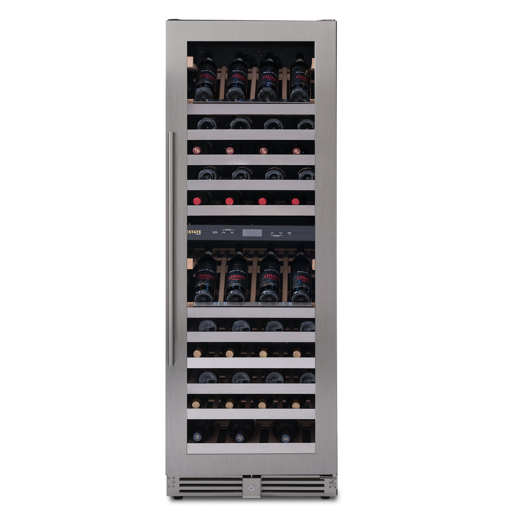 Newair® ESTATE 160-Bottle Freestanding Stainless Steel Wine Fridge - 29"