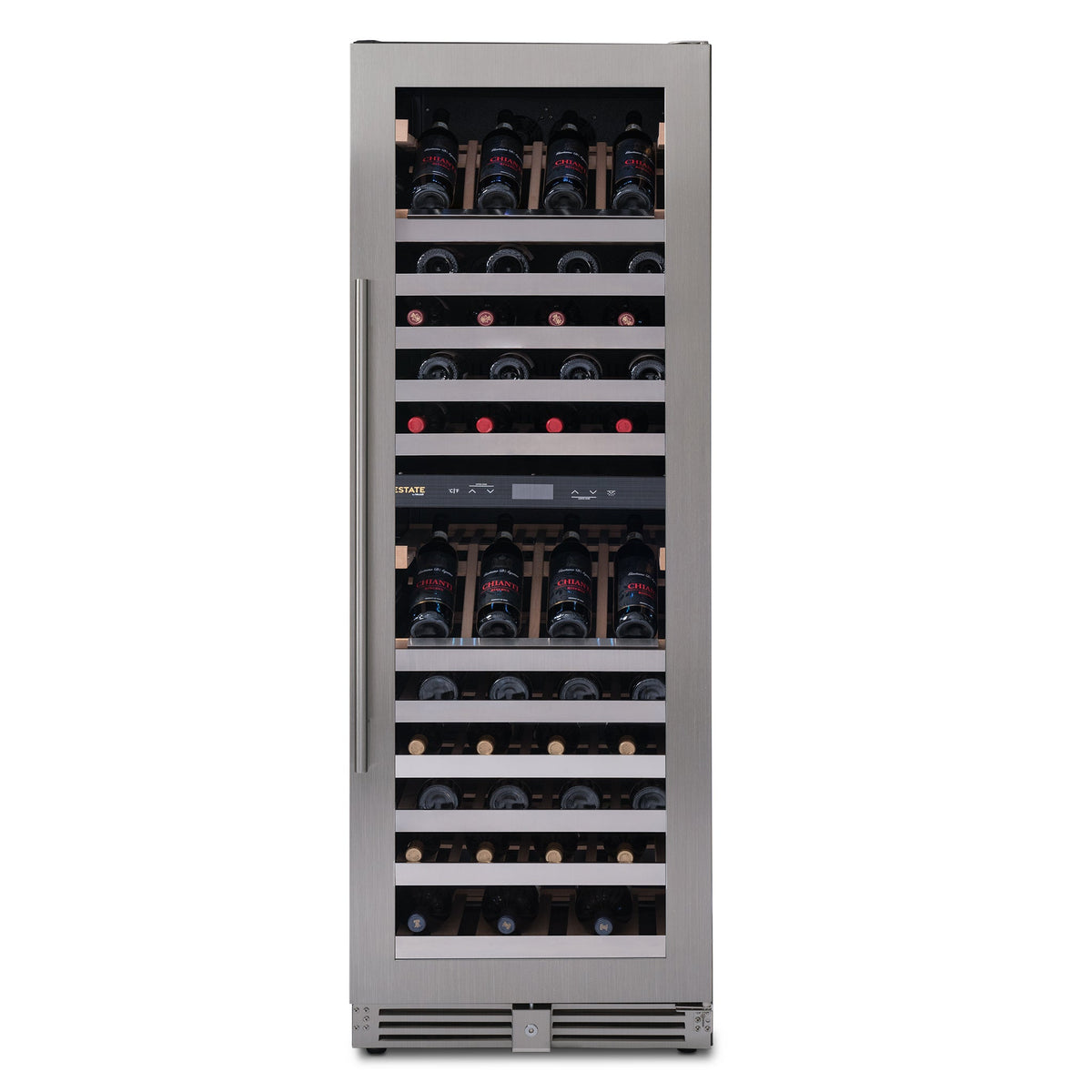 Newair® ESTATE 160-Bottle Freestanding Stainless Steel Wine Fridge - 29"