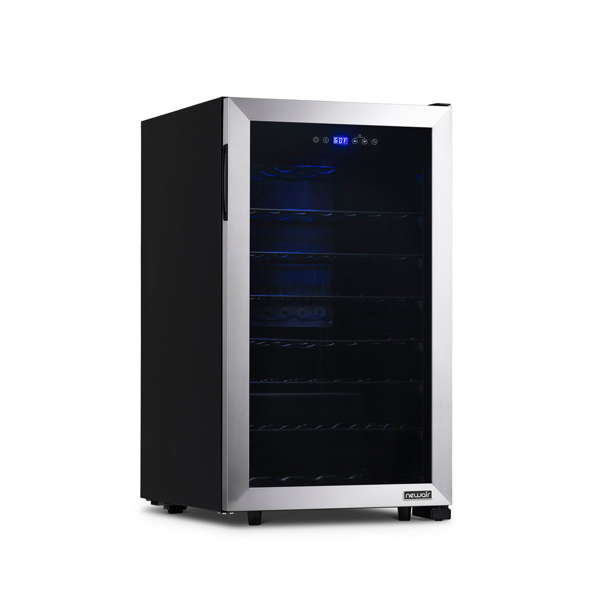 Newair® 50-Bottle 18.9" Stainless Steel Freestanding Wine Fridge
