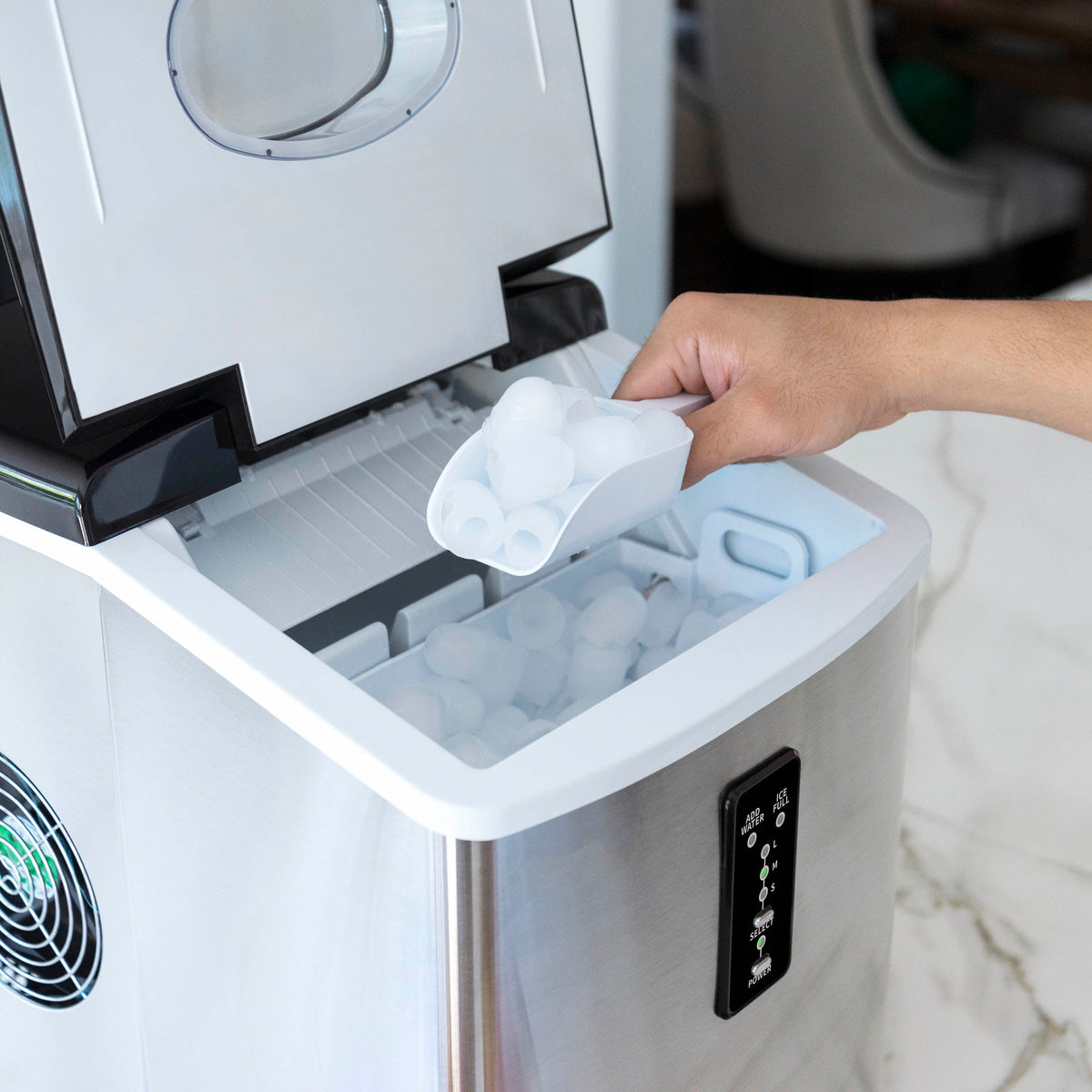 Newair® Countertop Ice Maker, Bullet Ice
