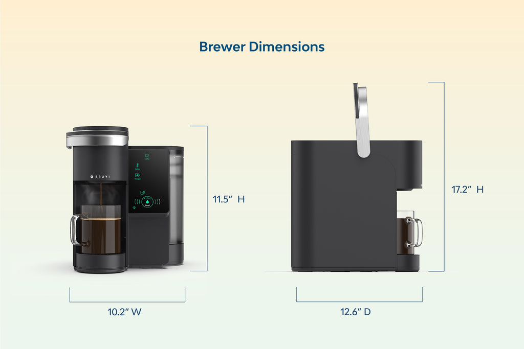 The Bruvi® Dark Roast Bundle in Black